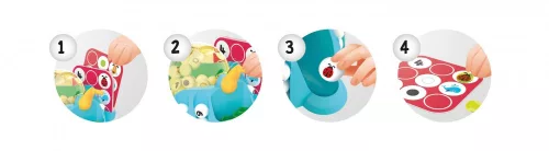 BUKI Fejlesztő játék Bingo Junior BUKI, 3–5 év, Fejlesztő játék Bingo Junior BUKI, Többszínű