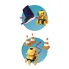 BUKI Tibo robot BUKI, 6–8 év, Többszínű
