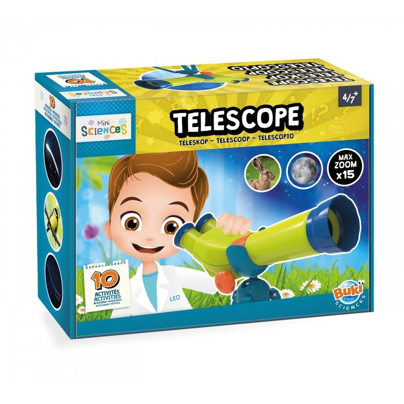 BUKI Mini tudomány, Teleszkóp BUKI, fő nézet
