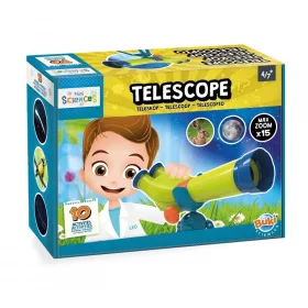 BUKI Mini tudomány, Teleszkóp BUKI, 3–5 év, Többszínű