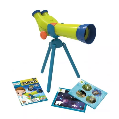 BUKI Mini tudomány, Teleszkóp BUKI, 3–5 év, Többszínű