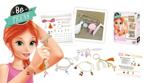 BUKI Kawaii Ékszer készítő BUKI, 6–8 év, Többszínű