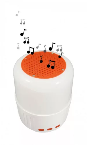 BUKI Napelemes bluetooth-os hangszóró és lámpa BUKI, 6–8 év, Kék