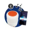 BUKI Napelemes bluetooth-os hangszóró és lámpa BUKI, 6–8 év, Kék