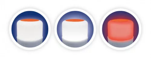 BUKI Napelemes bluetooth-os hangszóró és lámpa BUKI, 6–8 év, Kék