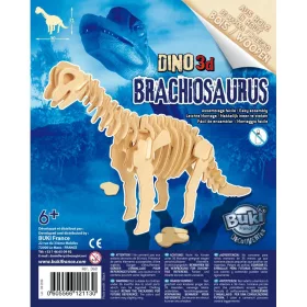 BUKI Fa 3D dinoszaurusz puzzle, többféle BUKI, 6–8 év, Többszínű