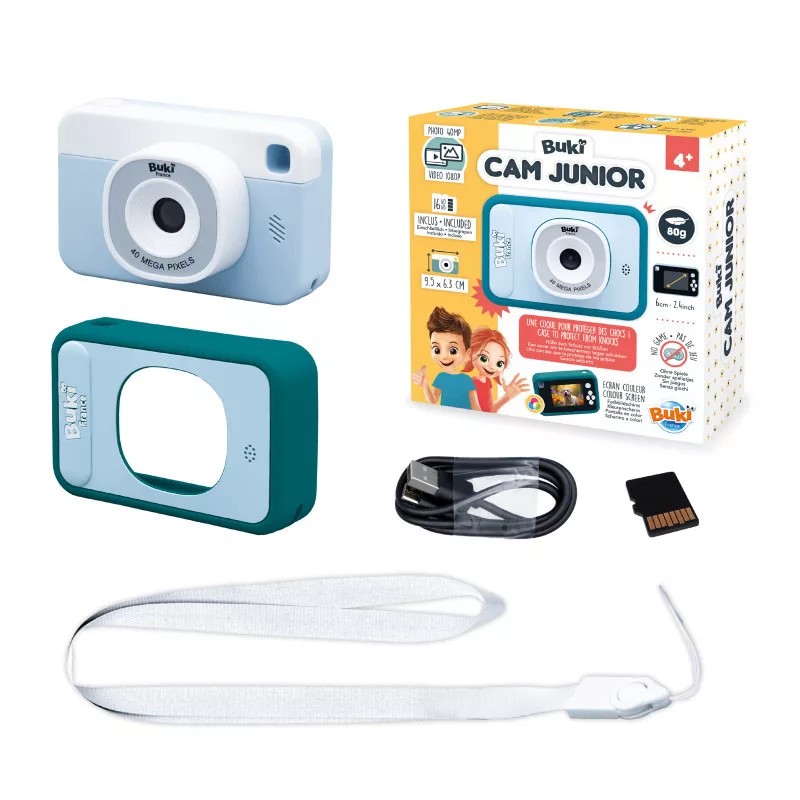 BUKI Junior kamera és fényképezőgép 16 GB SD kártyával - EDU-BUKIPV011 alternatív kép 2