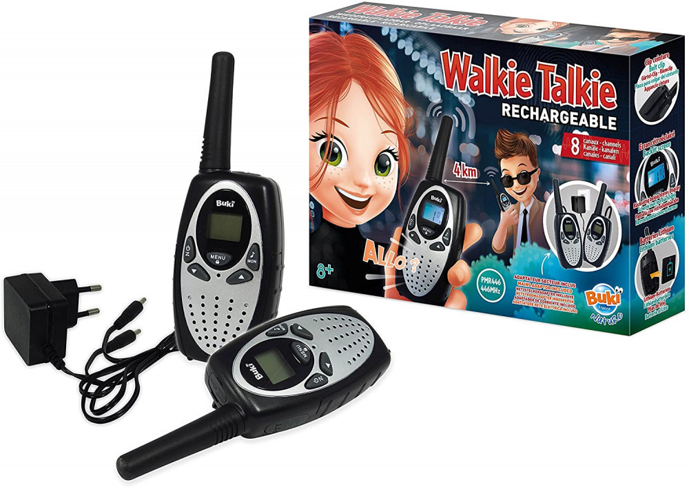 BUKI Walkie Talkie tölthető modellral BUKI, alternatív kép 1