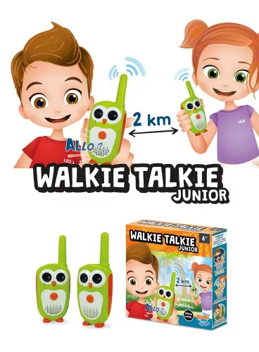 BUKI Walkie Talkie - Junior BUKI, 3–5 év, Többszínű