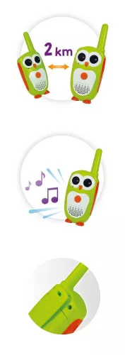 BUKI Walkie Talkie - Junior BUKI, 3–5 év, Többszínű