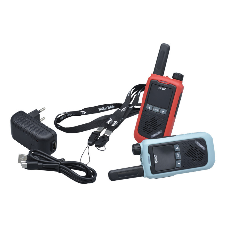 Újratölthető walkie-talkie 5 km-es hatótávolsággal BUKI – alternatív kép 1