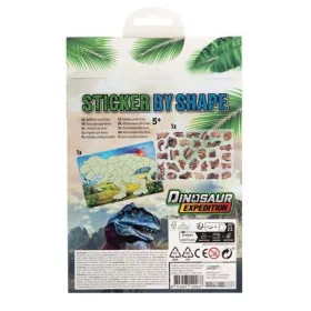   Moxy dinoszaurusz csontváz matricázó készlet, T-rex Grafix