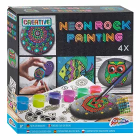 Moxy neon kövek, kavics festő készlet Grafix