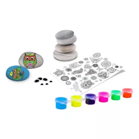 Moxy neon kövek, kavics festő készlet Grafix