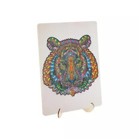 Fa puzzle Tigris, ÚJ 130 db-os Grafix