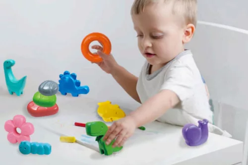 Marokkréta készlet 6 db-os, Színes formák Haku Yoka