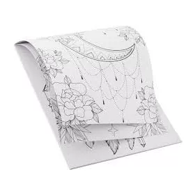 Színező füzet 20 képpel, Bohém hangulat CraftArt