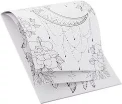 Színező füzet 20 képpel, Bohém hangulat CraftArt