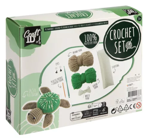 CraftID figura horgoló készlet, Teknős CraftArt