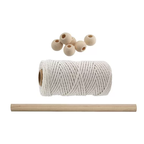 CraftID Makramé készítő kreatív készlet, Falidísz CraftArt