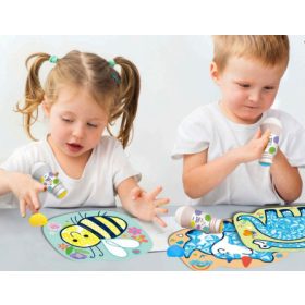   Varázslatos képek kreatív készlet maroknyomdával, A kertben Haku Yoka