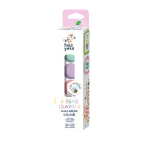   Marokkréta gyöngyök méhviaszos készlet 6 db-os, Macaron színek Haku Yoka