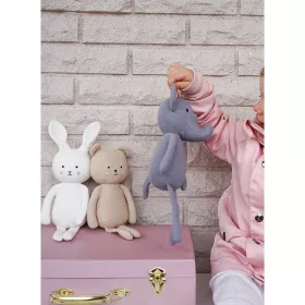 Puha plüss ajándékdobozban, elefánt Jabadabado