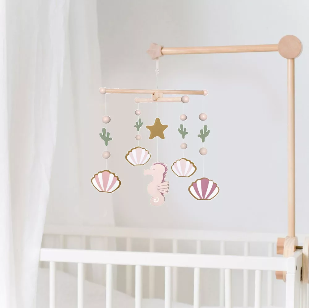 Ágyforgó: Csikóhal, pasztell lila Jabadabado alternatív kép 1