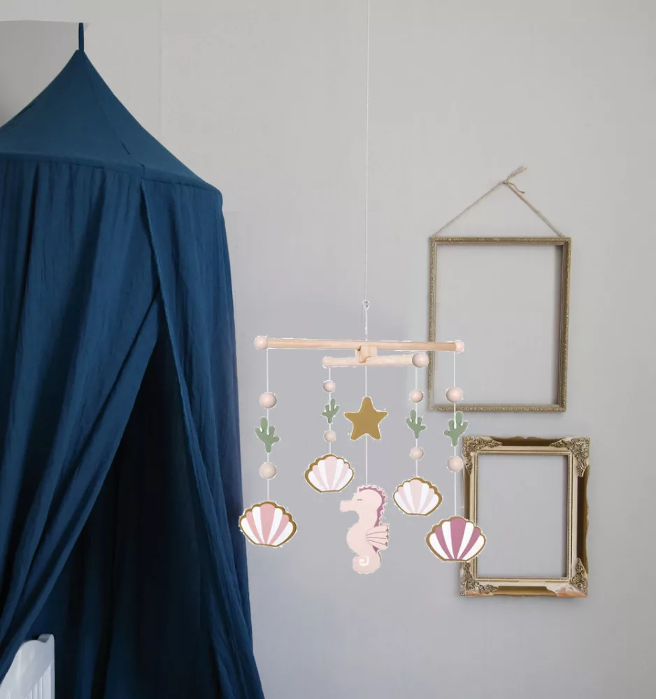 Ágyforgó: Csikóhal, pasztell lila Jabadabado alternatív kép 2