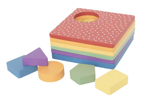 Jabadabado Montessori fejlesztő játékcsomag, Játék a színekkel Jabadabado, 3–5 év, Többszínű