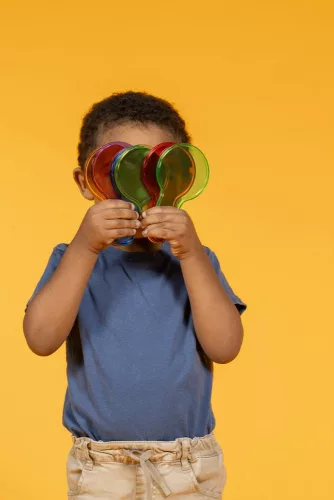 Jabadabado Montessori fejlesztő játékcsomag, Játék a színekkel Jabadabado, 3–5 év, Többszínű