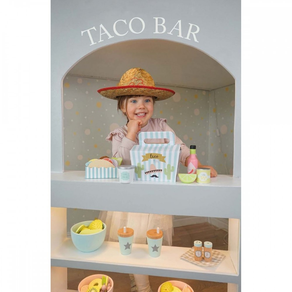 Jabadabado Fa taco játékkonyha kiegészítő készlet Jabadabado, alternatív kép 3