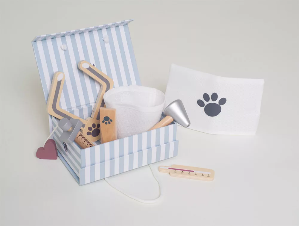 Állatorvosi készlet kistáskával Jabadabado alternatív kép 1