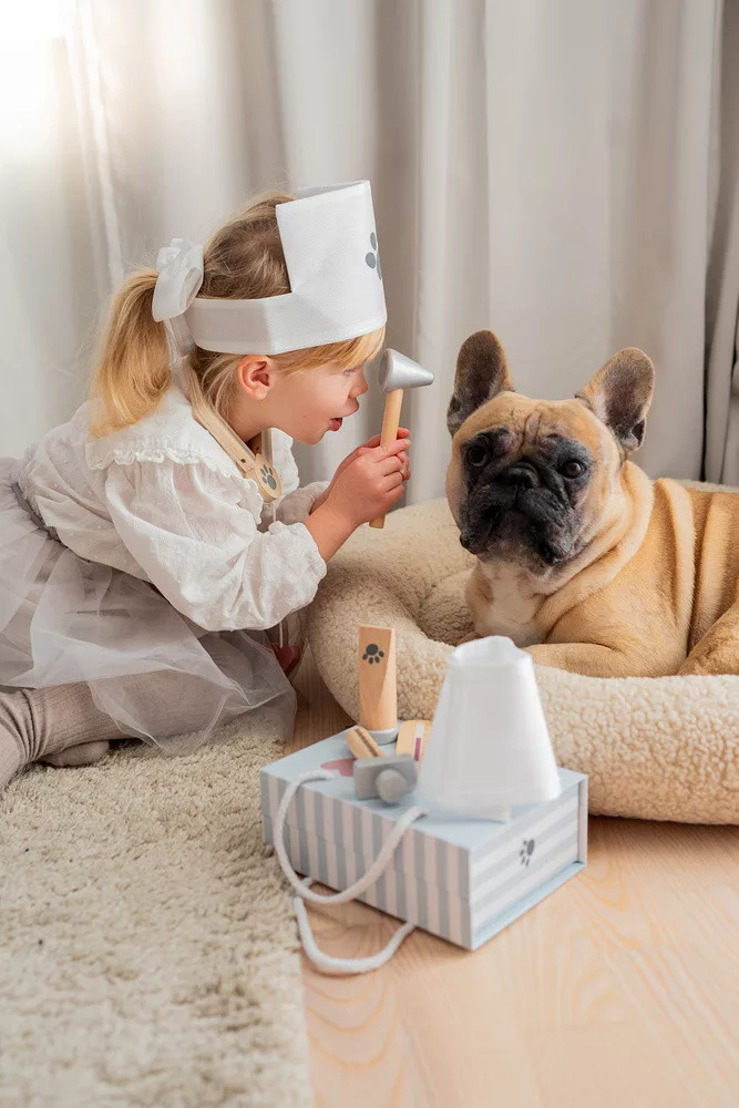 Állatorvosi készlet kistáskával Jabadabado alternatív kép 2