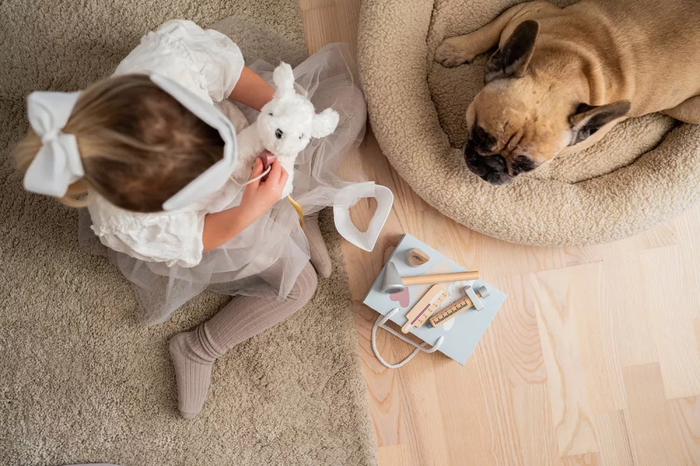 Állatorvosi készlet kistáskával Jabadabado alternatív kép 3