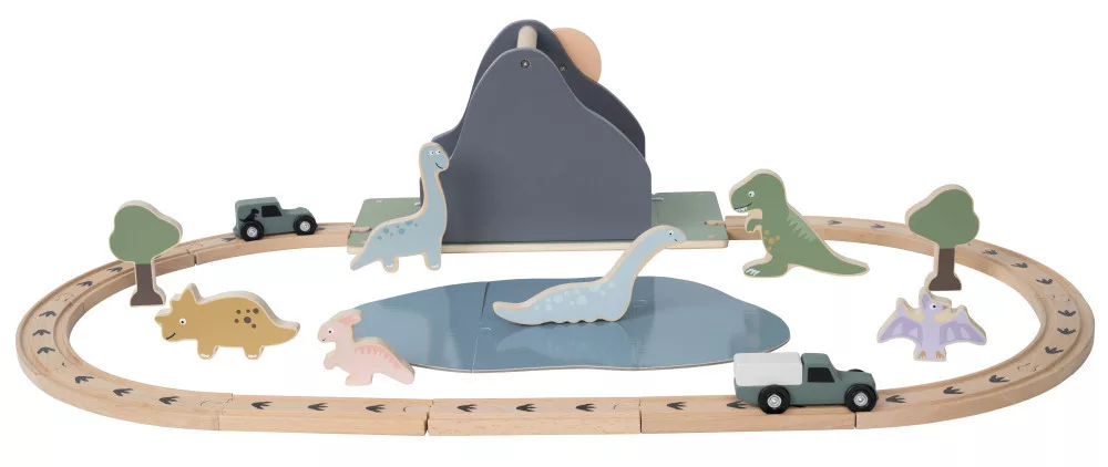 Fa játékkészlet autópályával, A dinoszauruszok világa Jabadabado fő kép