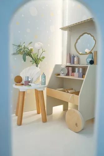 Szépségszalon szerepjáték fából Jabadabado