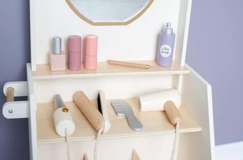 Szépségszalon szerepjáték fából Jabadabado