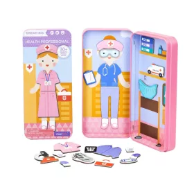 Mágneses puzzle játék, Kórház MierEdu