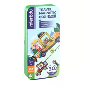 Mágneses puzzle játék, Autók MierEdu