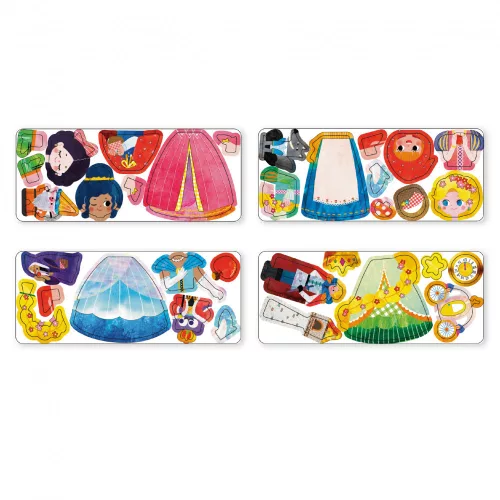 Mágneses puzzle játék, Tündérmesék MierEdu