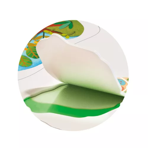 Zselés matricázó készlet, Vadállatok MierEdu