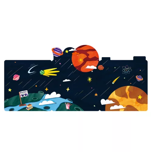 Zselés matricázó készlet, A világűr felfedezése MierEdu