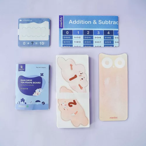 Esőcsepp matematikai mágneses táblajáték, MierEdu