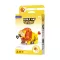 MierEdu Hangot adó 3D állatos puzzle, Oroszlán MierEdu, 6–8 év, Piros