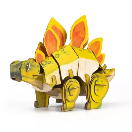 Hangot adó 3D állatos puzzle, Stegosaurus MierEdu