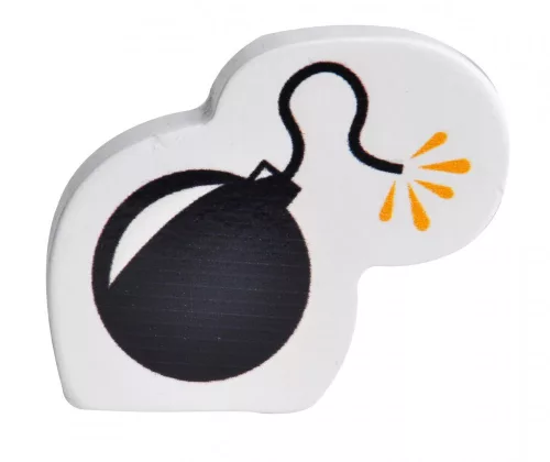 Fa kalózhajó 11 figurával Magni