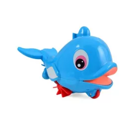 Felhúzható delfin fürdő- és gurulós játék, Magni