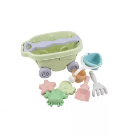 Öko 8 részes homokozó készlet kiskocsival Magni