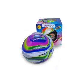 Színes stresszlabda puha anyagból, 7 cm-es Magni